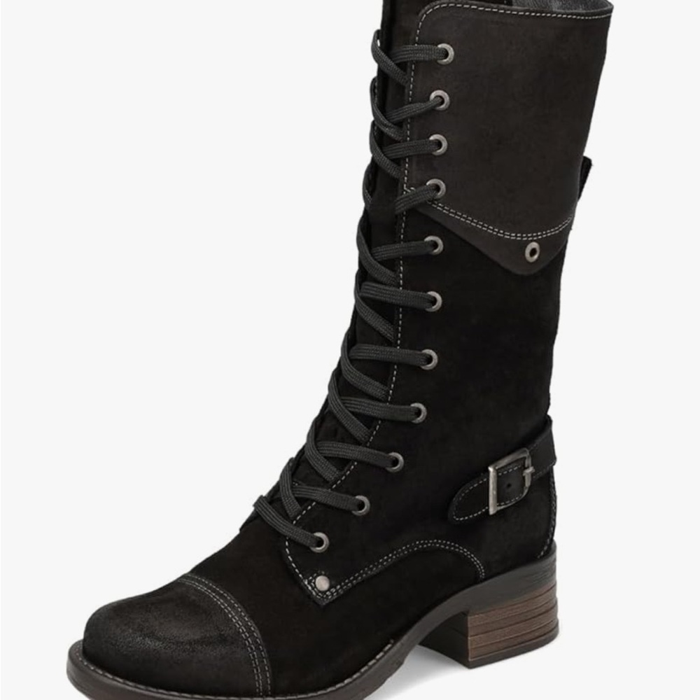 Black sued crave Taos boots